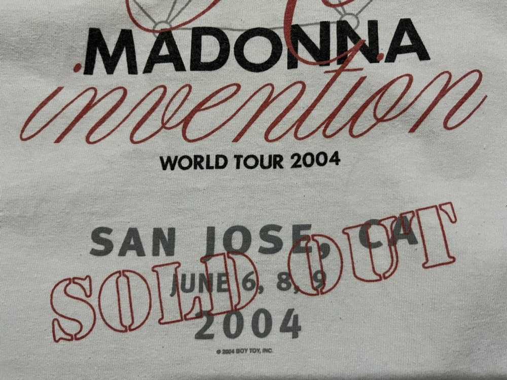 Band Tees × Tour Tee × Vintage Madonna Re-Inventi… - image 6