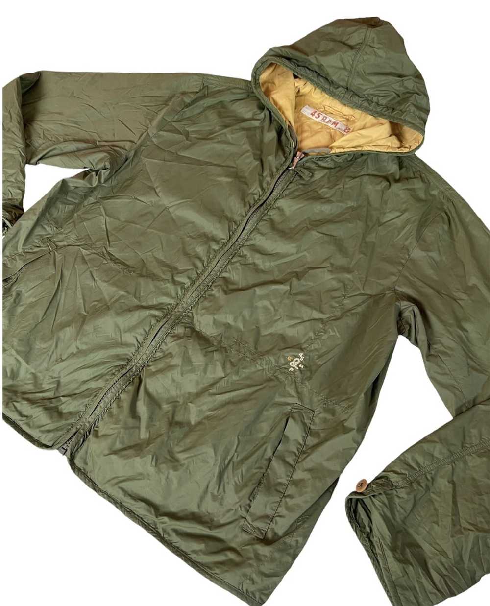 45rpm × Japanese Brand 45RPM hoodie Parka Army Ja… - image 4
