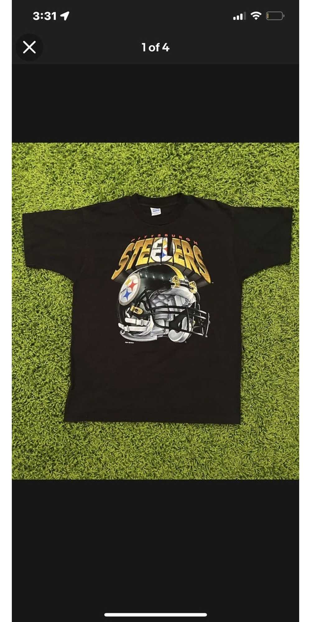 Salem Sportswear × Vintage Vintage Steelers tee - image 1