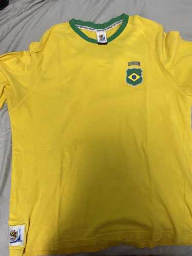 Nike Brazil 2014 FIFA World Cup Brasil Home Jersey PLAYER ISSUE SIZE M  (adults)