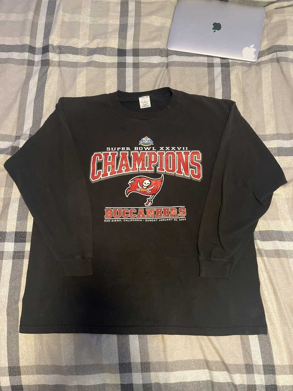 2003 Philadelphia Eagles Tampa Bay Bucs Vet Final Game NFL T Shirt Size XXL  – Rare VNTG