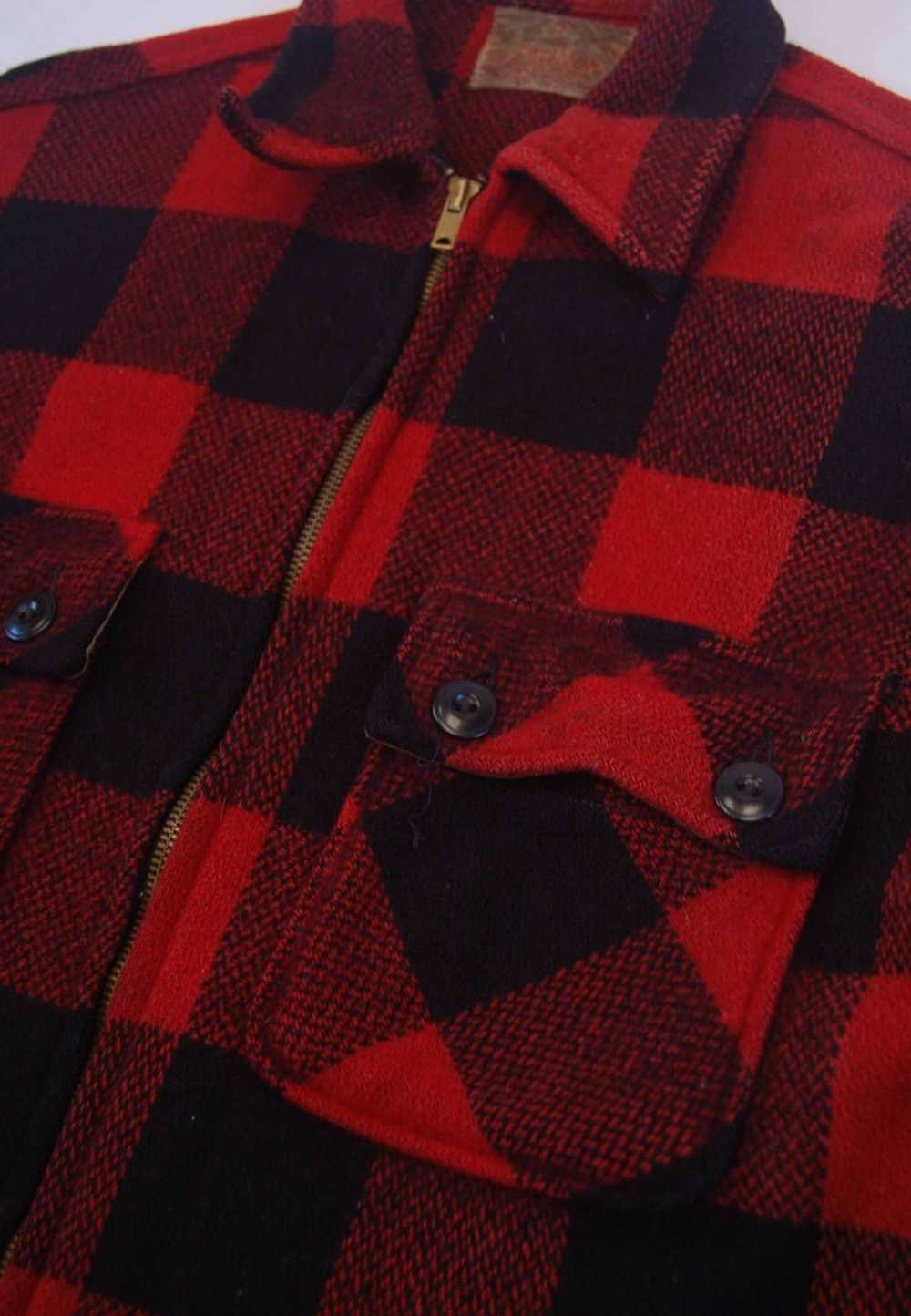 Five Brother × Vintage 50’s Buffalo Plaid Flannel… - image 9