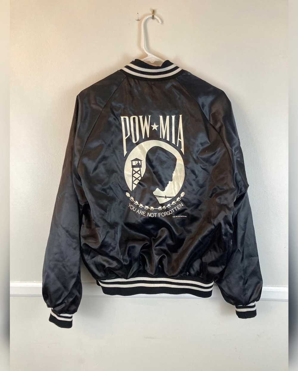 Vintage 1988 POW MIA Bomber - image 2