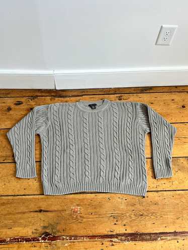 Streetwear × Vintage Vintage Cable Knit Sweater. L