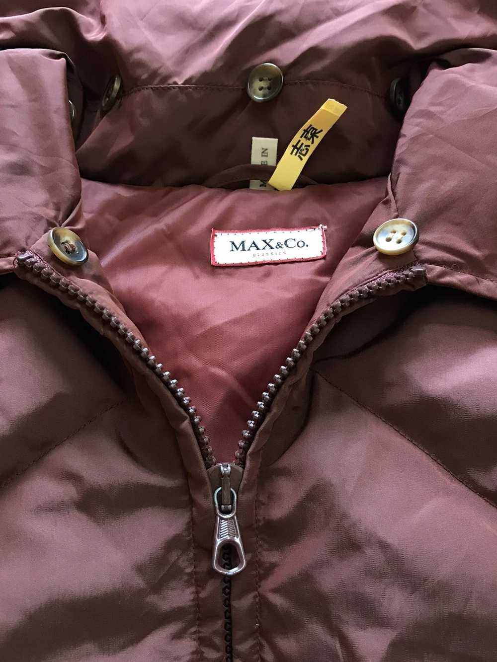 Italian Designers × Max Mara Max & Co Zipped Puff… - image 7