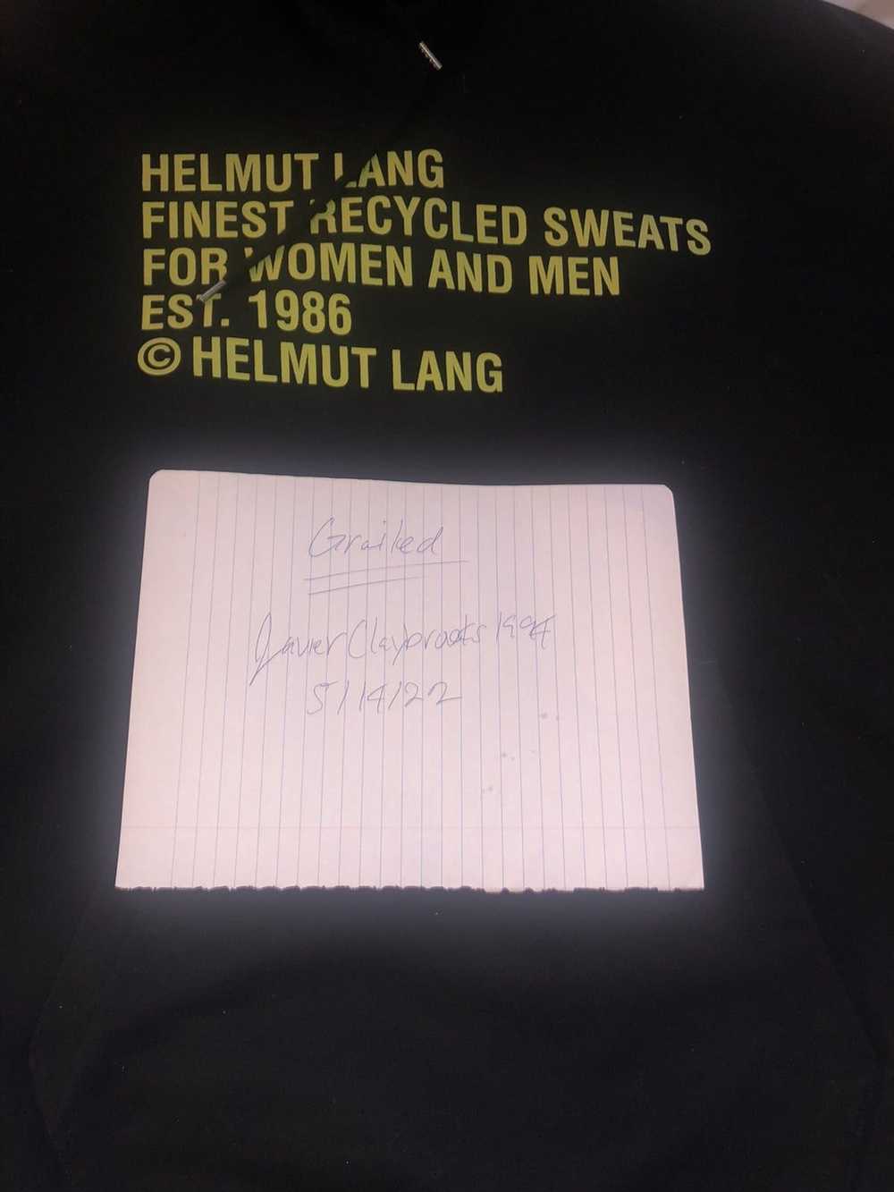 Helmut Lang Helmut lang hoodie - image 6