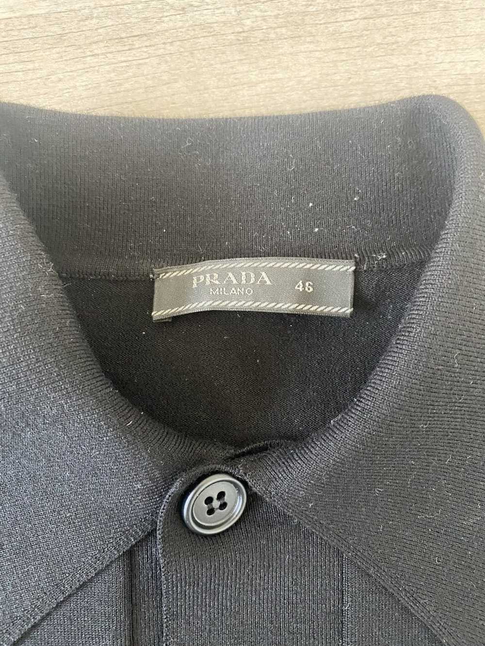 Prada Prada oversized collar shirt - image 4