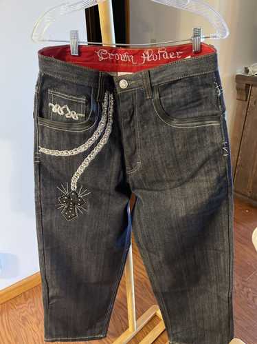 Vintage Crown holder jeans