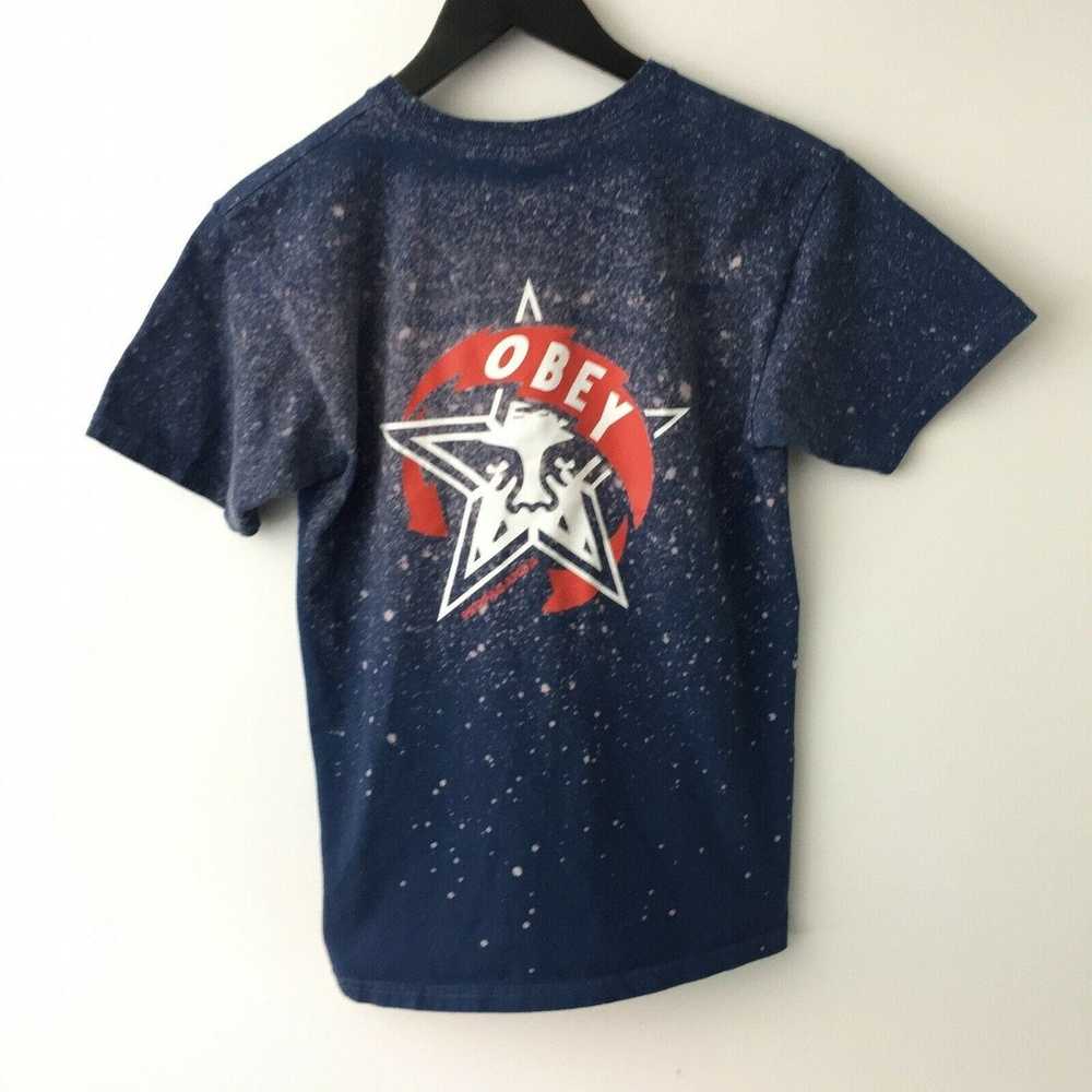 Obey × Streetwear × Tee Obey Star Graphic 2 Sided… - image 4