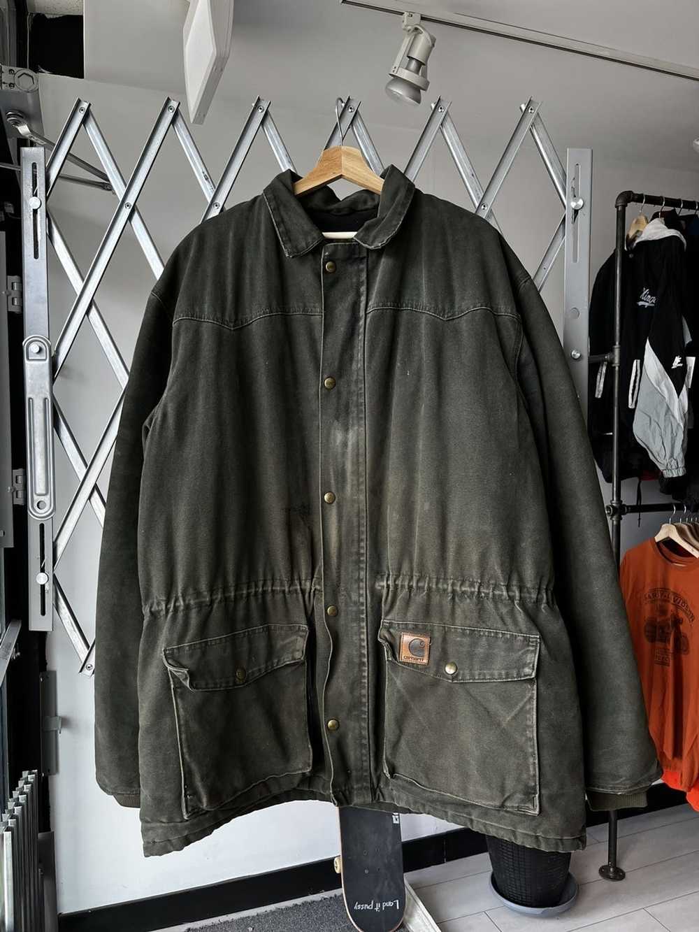 Carhartt × Vintage Carhart parka jacket - image 1
