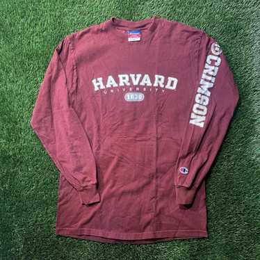 Harvard × Vintage Vintage Y2K Champion Harvard Lo… - image 1