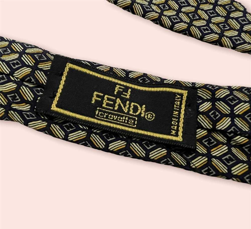 Designer × Fendi × Sik Silk VINTAGE FENDI SILK NE… - image 4