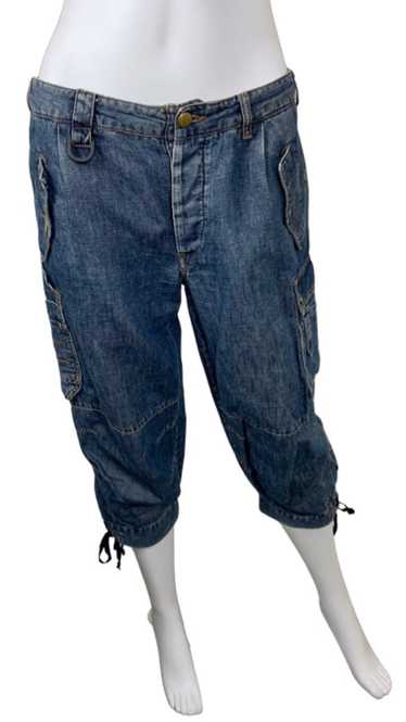 90s Y2K Denim Capris/ US 7/ Pants