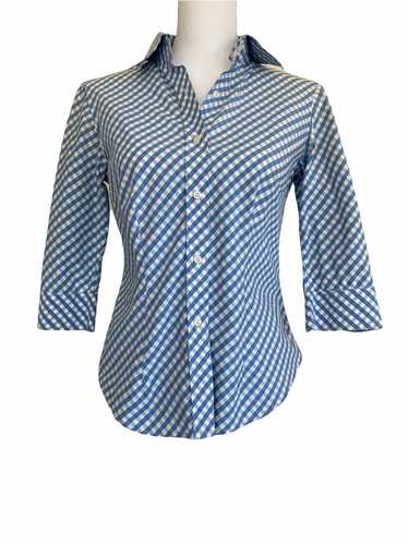 J. McLaughlin Blue Gingham Shirt, 2