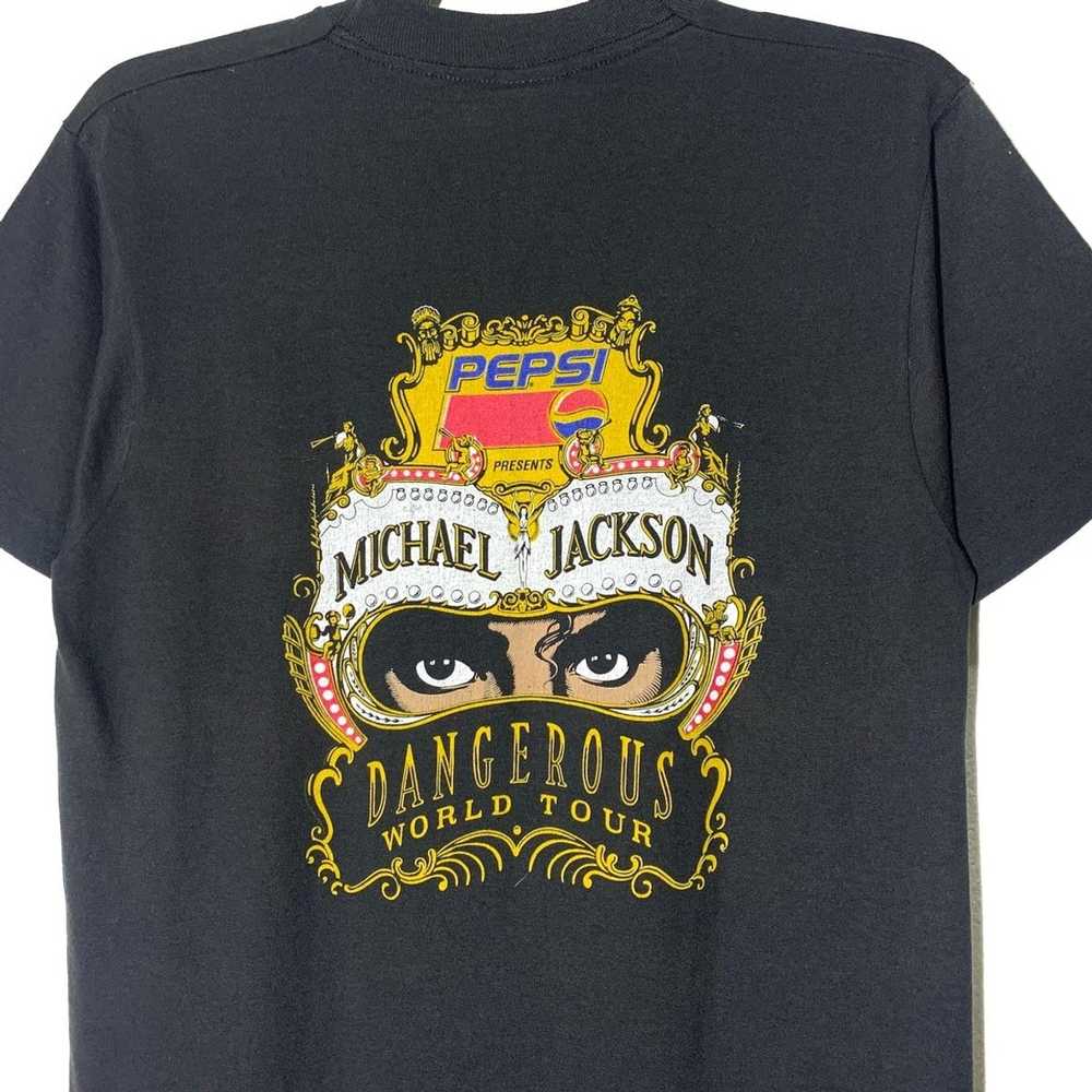 Michael Jackson × Rap Tees × Vintage Vintage Mich… - image 3