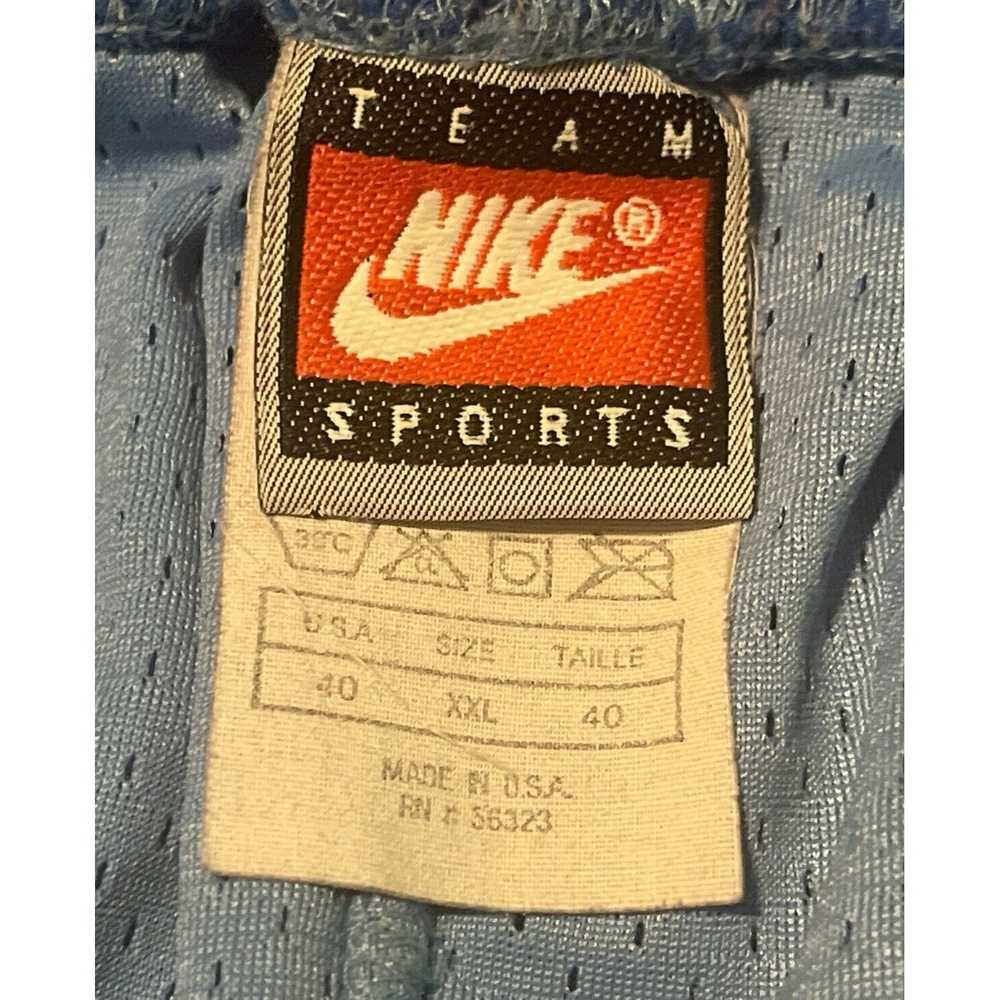 Nike Vintage 90s XXL 2XL Nike Team UNC Tar Heels … - image 4