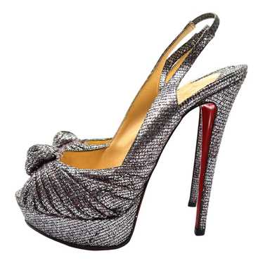 Christian Louboutin Cloth sandals - image 1