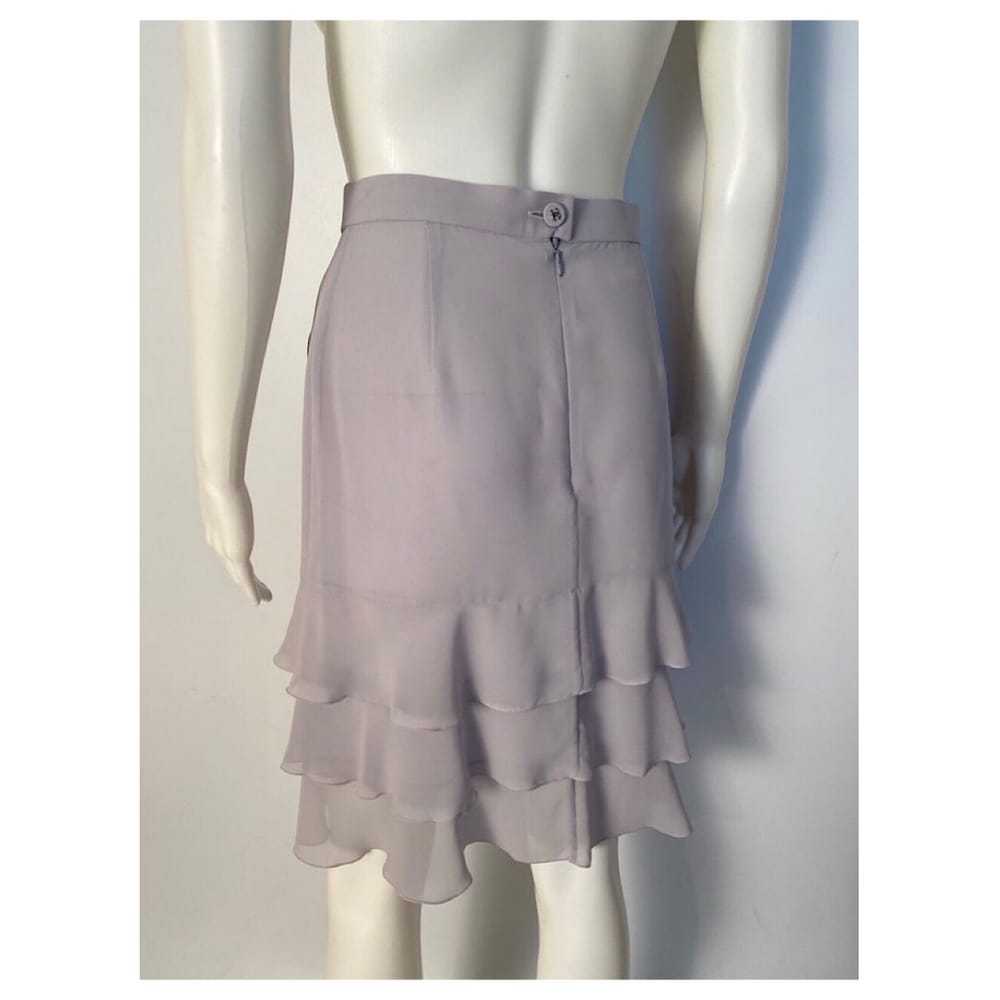 Chanel Silk mid-length skirt - image 3