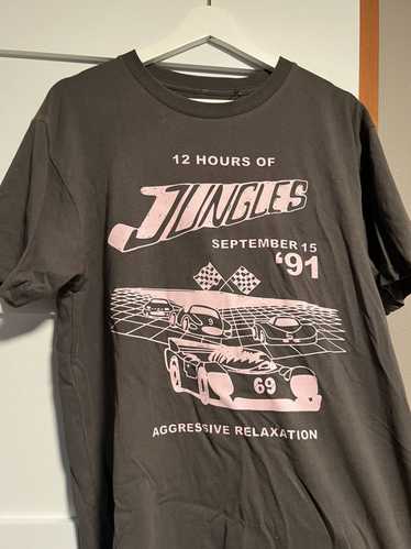 Vintage Grey pink racing shirt