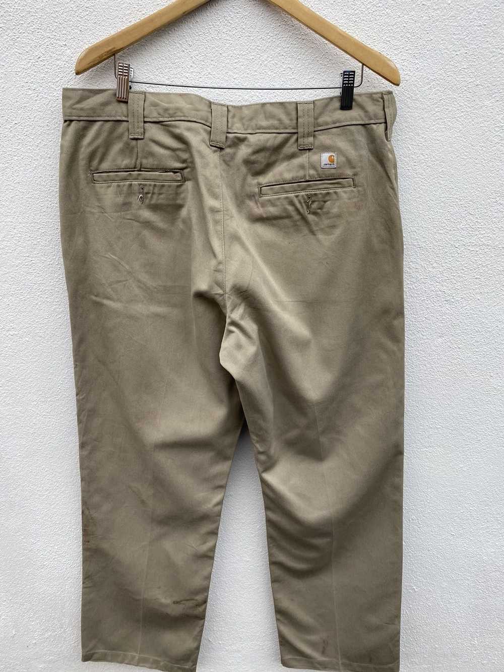 Carhartt × Vintage Vintage Carhartt khakis pants … - image 5