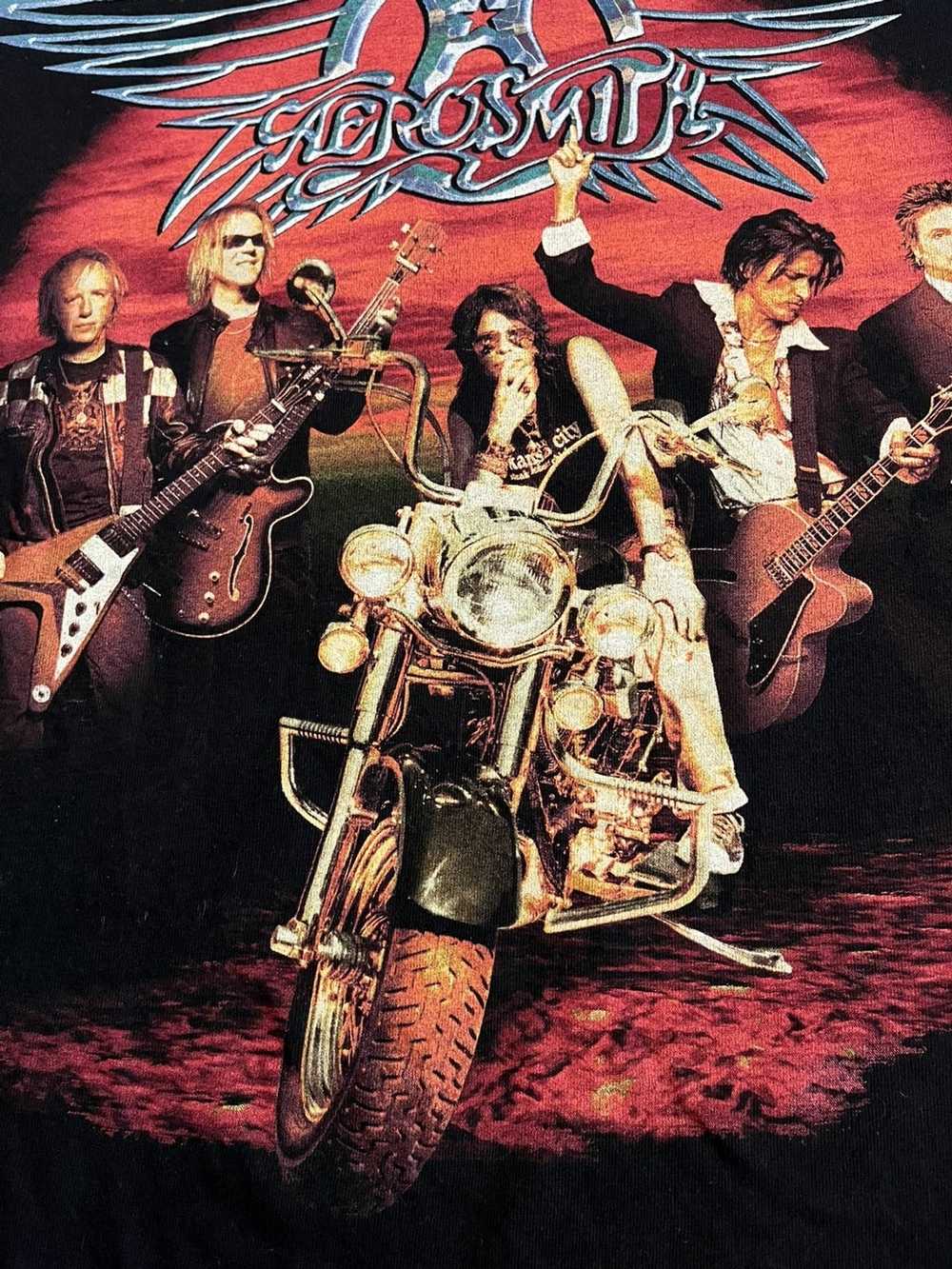 Band Tees × Vintage Vintage Aerosmith tee - image 3