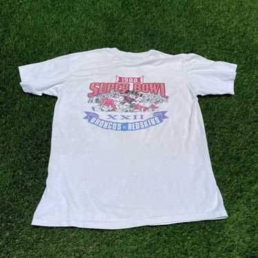 VINTAGE NFL WASHINGTON REDSKINS XXVI SUPER BOWL TEE SHIRT 1990S XL MAD –  Vintage rare usa