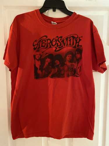 Gildan Aerosmith classic photo band