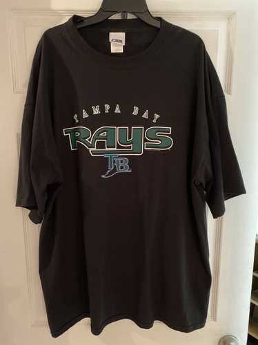 Women's Rhinestone Baseball Tampa Bay Devil Rays V-neck T-Shirt Bling Lady