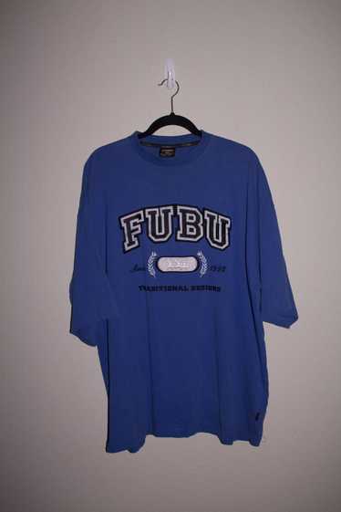 Fubu × Vintage 90s/Y2K Fubu Embroidered T-Shirt