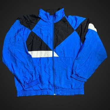 Vintage Vtg 80s 90s Lavon Sportswear Blue Black W… - image 1