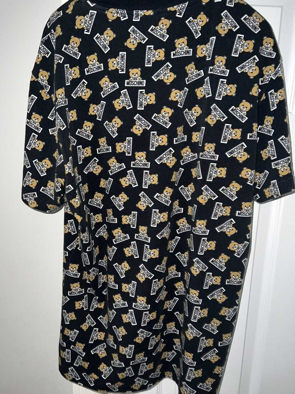 Moschino Moschino bear all over t-shirt - image 3
