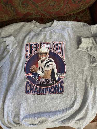 Gildan Vintage Tom Brady Super Bowl Sweater