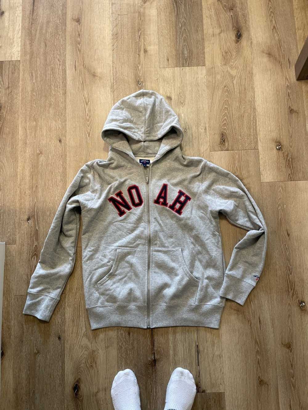 Noah Noah arc logo zip hoodie - image 1