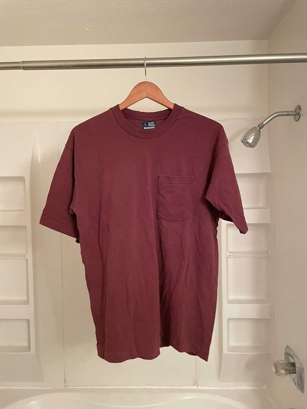 Vintage Vintage blank essential pocket t shirt - Gem