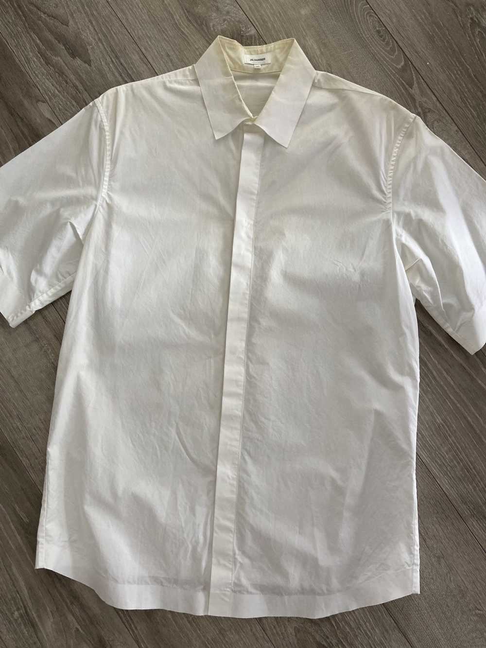 Jil Sander Oversized Short Sleeve Shirt - image 1