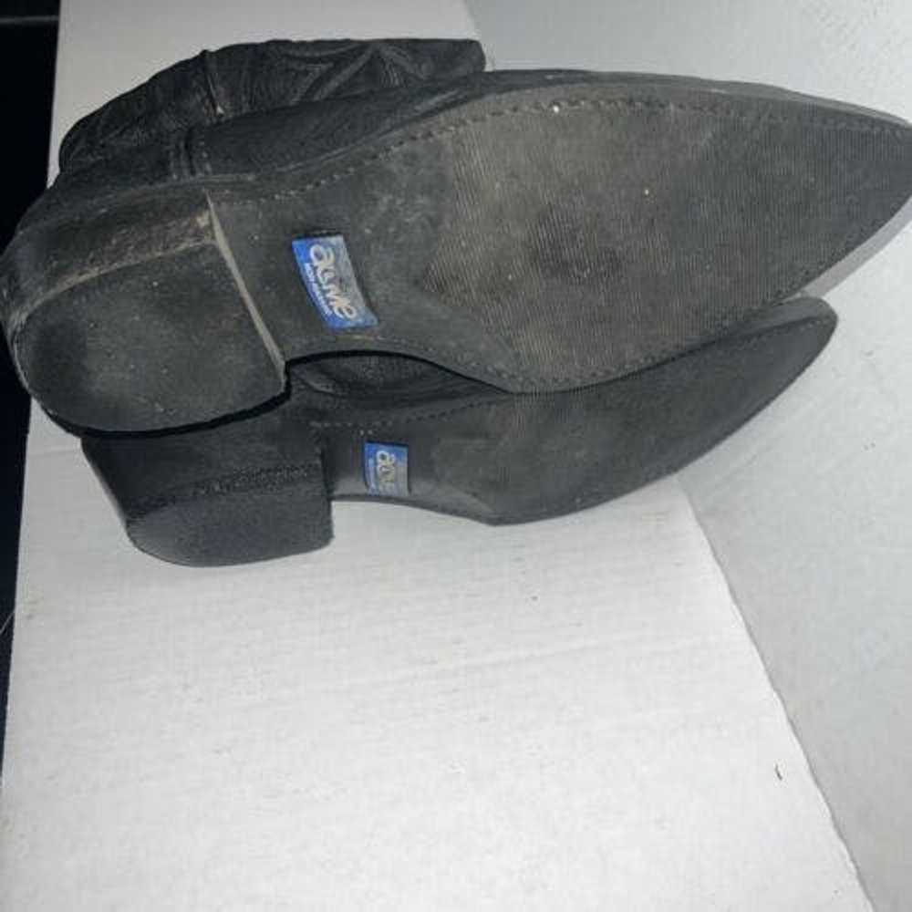 Vintage Acme Metal Toe Cowboy Boots - image 5