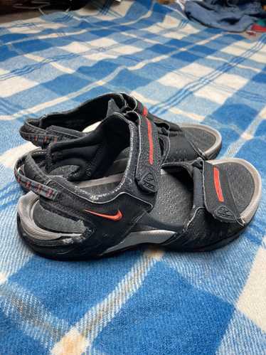Vtg 90s Nike Caldera Hiking Sneaker Boots Shoes Purple Teal Women's Size  7.5 