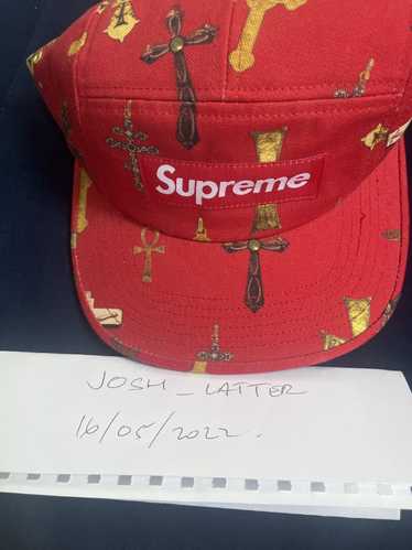 Supreme Supreme SS13 Red Crosses Camp Cap with OG 