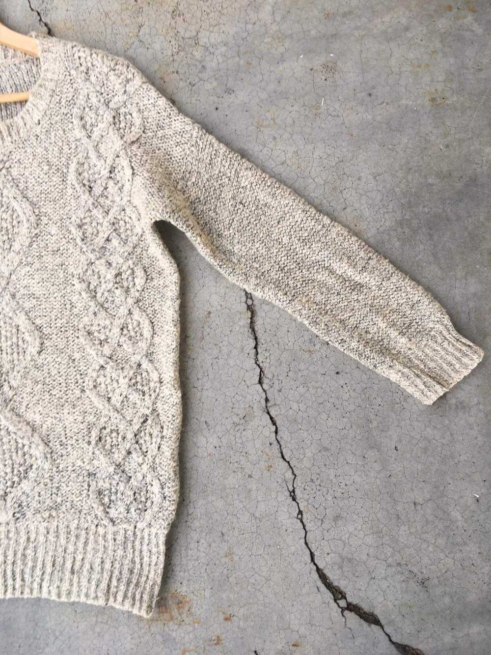 Aran Isles Knitwear × Coloured Cable Knit Sweater… - image 6