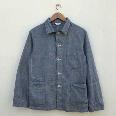 Gradient Denim Jacket 'Sapporo' – Japan-Clothing