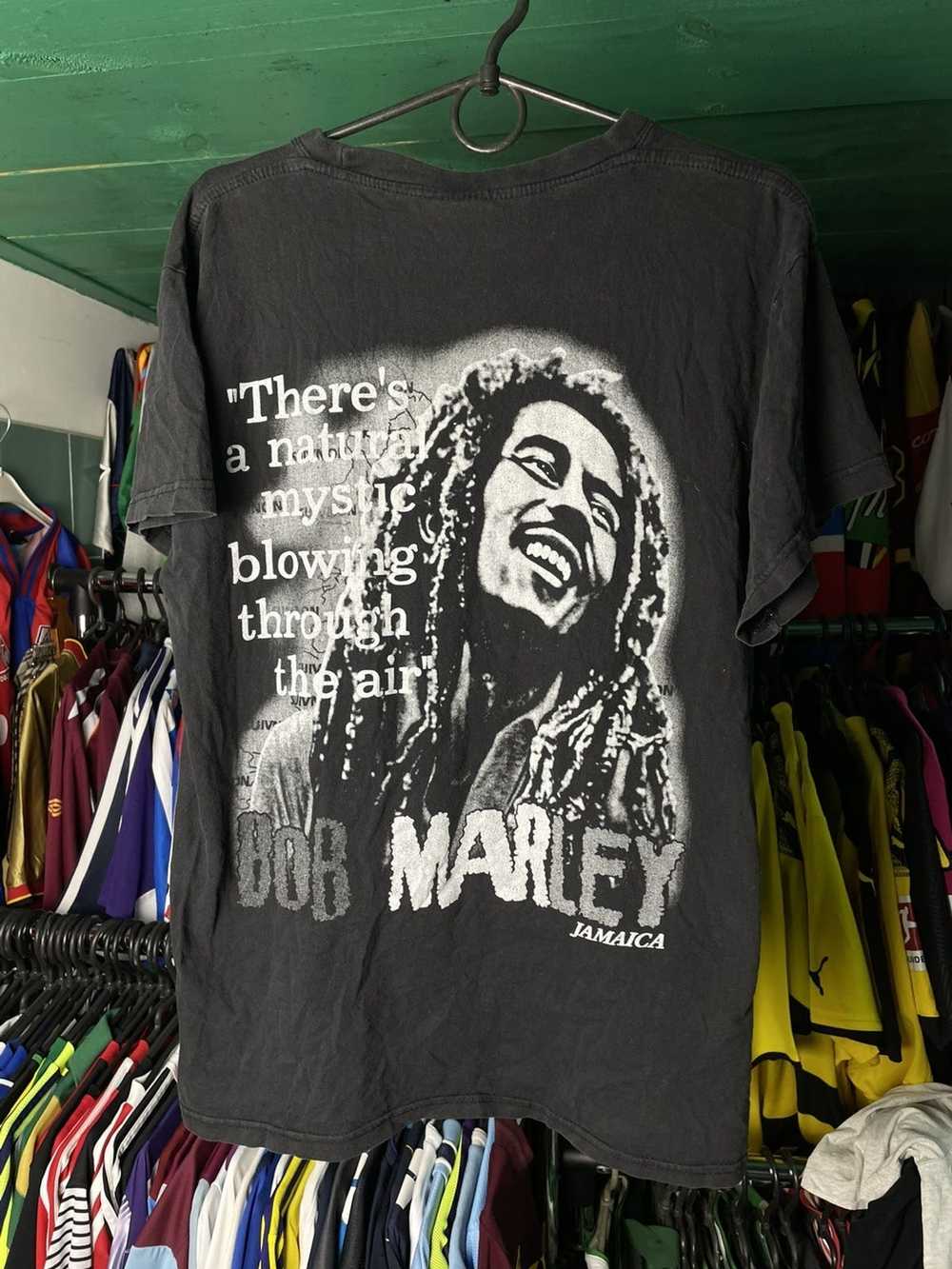 Bob Marley × Rap Tees × Vintage Vintage Bob Marley ra… - Gem