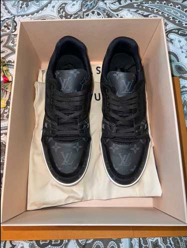 Louis Vuitton SS23 LV Trainer Maxi Green 1AB8SF Men Size US 6.5 NEW 🚚✓