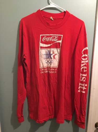 Coca Cola × Vintage Vintage Rare 1984 Coke Olympic