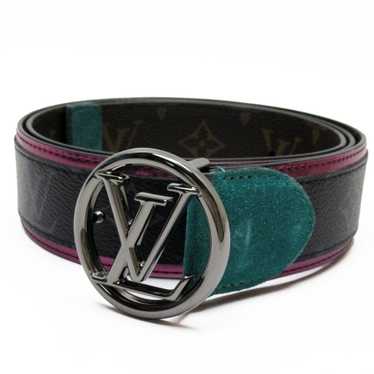 Authentic Louis Vuitton M6268E LV Circle Reversible Bracelet