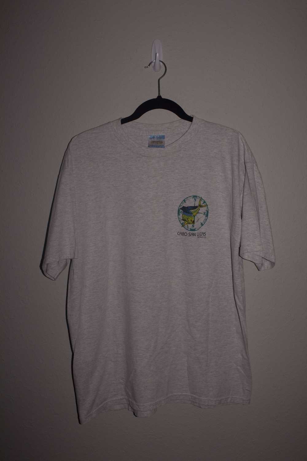 Vintage 90s Cabo Bass Fish T-Shirt - image 3