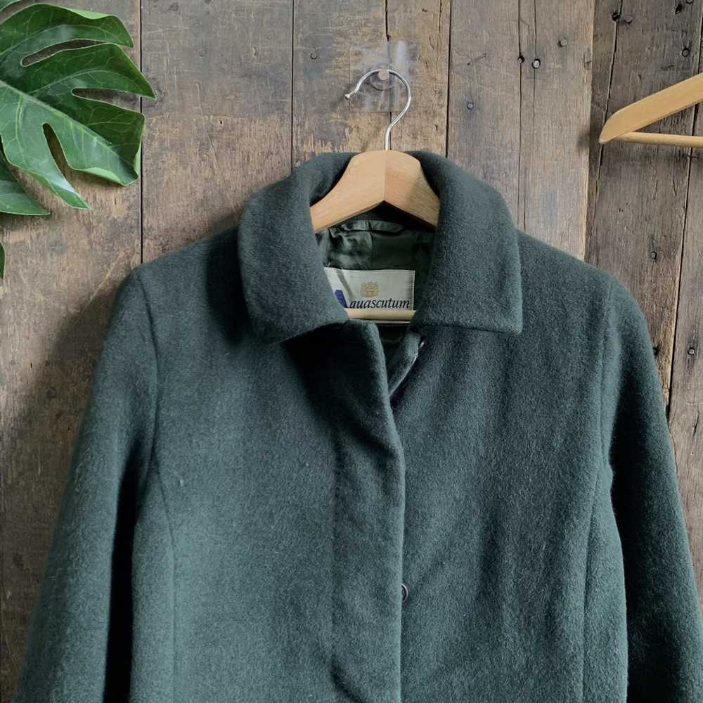 Aquascutum × Vintage Vintage Aquascutum wool tren… - image 2