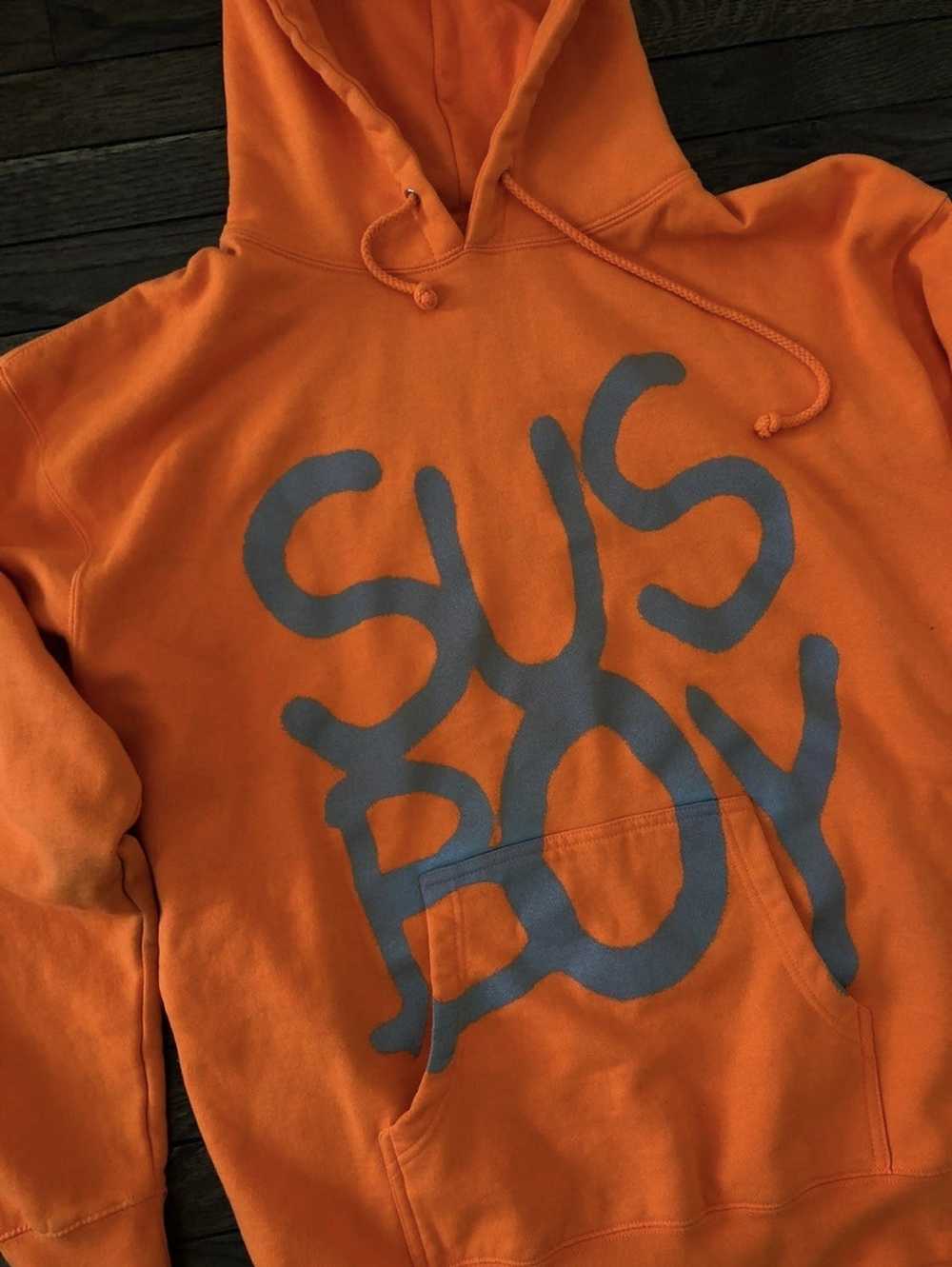 Sus Boy Sus Boy Orange 3m Reflective Logo Hoodi XL ️… - Gem