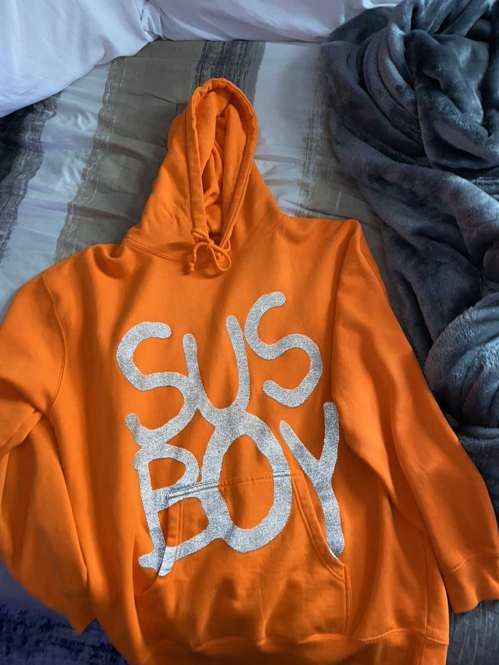 Sus Boy Sus Boy Orange 3m Reflective Logo Hoodi XL ️… - Gem