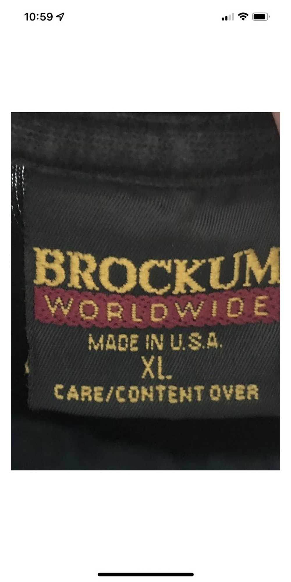 Brockum 1994’ VINTAGE SLAYER TOUR T SHIRT XL BROC… - image 9