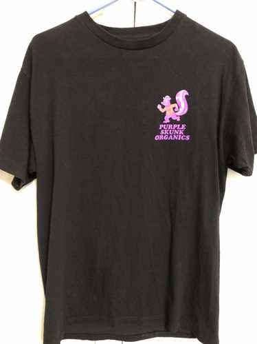 A Lab × Streetwear Purple Skunk Organics Tee